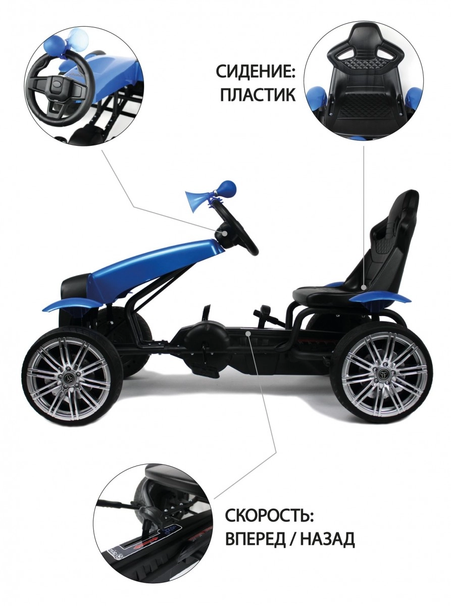 Детский веломобиль RiverToys C222CC синий 9mt5k7a495ic51y23ehr55zf4ymmyh07