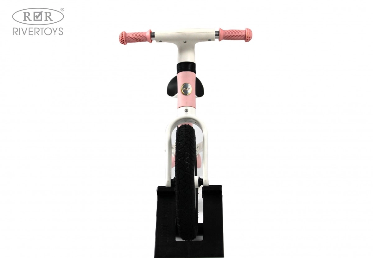 Детский беговел RiverToys HB-001 розовый v7wsj10eka957p50nd1z6f373xako0zc