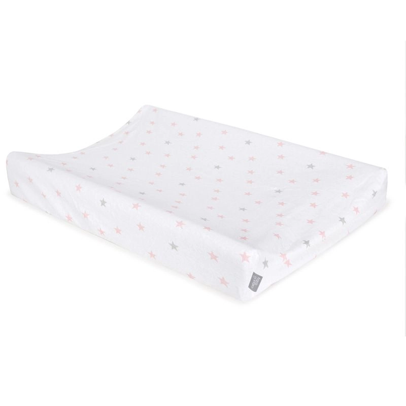 Простынь Ceba Baby на резинке на пеленальный матрасик 50x70 см Medium Stars & Pink e300ac05b642d6c6b5ff0f0114132816