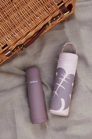 Термосумка для бутылочек Miniland Terra 500 мл бежевый/листья mrg3bkv3ki7a6c3sth5ke60pb7a8tik1