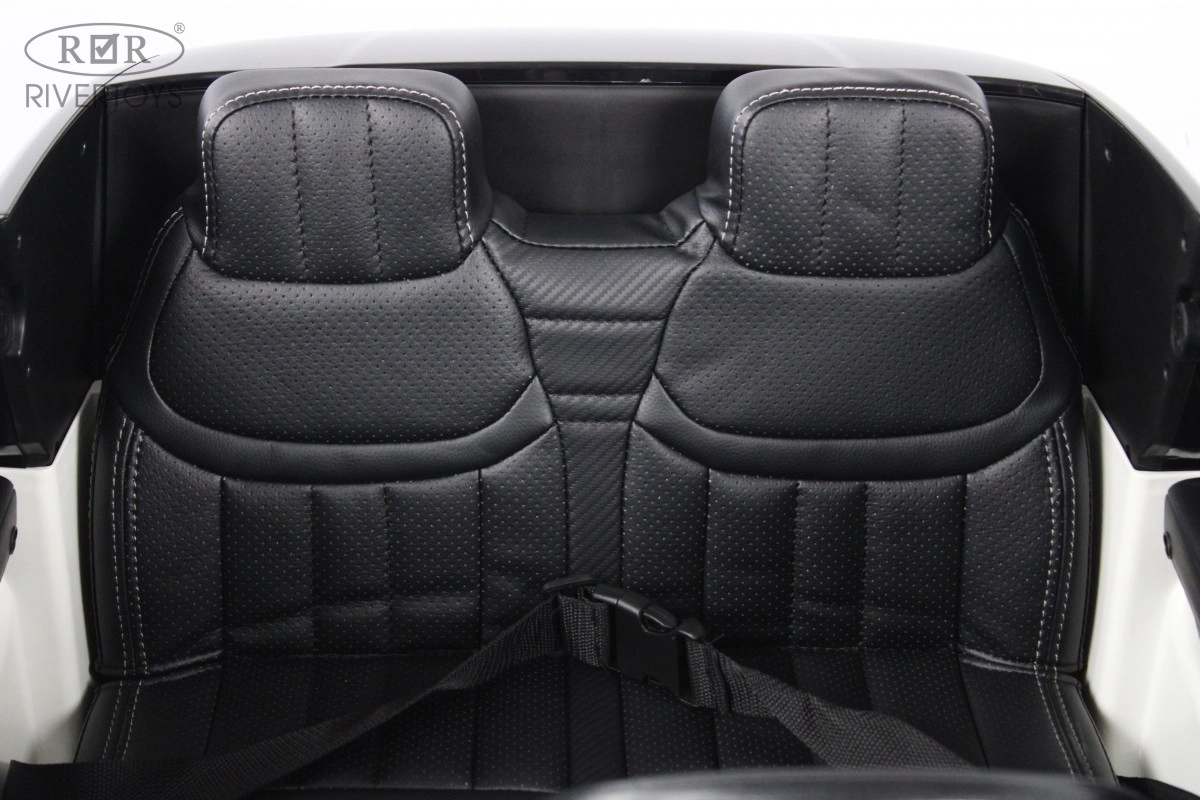 Детский электромобиль RiverToys Y999YY белый 3hrto78ag75jhlv9tjq0tby3yyaedipn