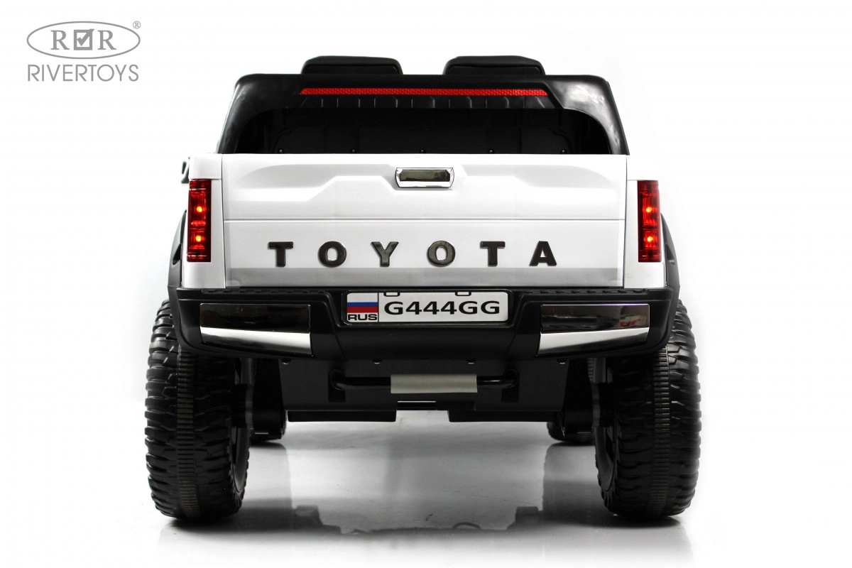 Детский электромобиль RiverToys Toyota Tundra G444GG белый rqj6g0m40rohhao01tti9gqmmjhgngjx