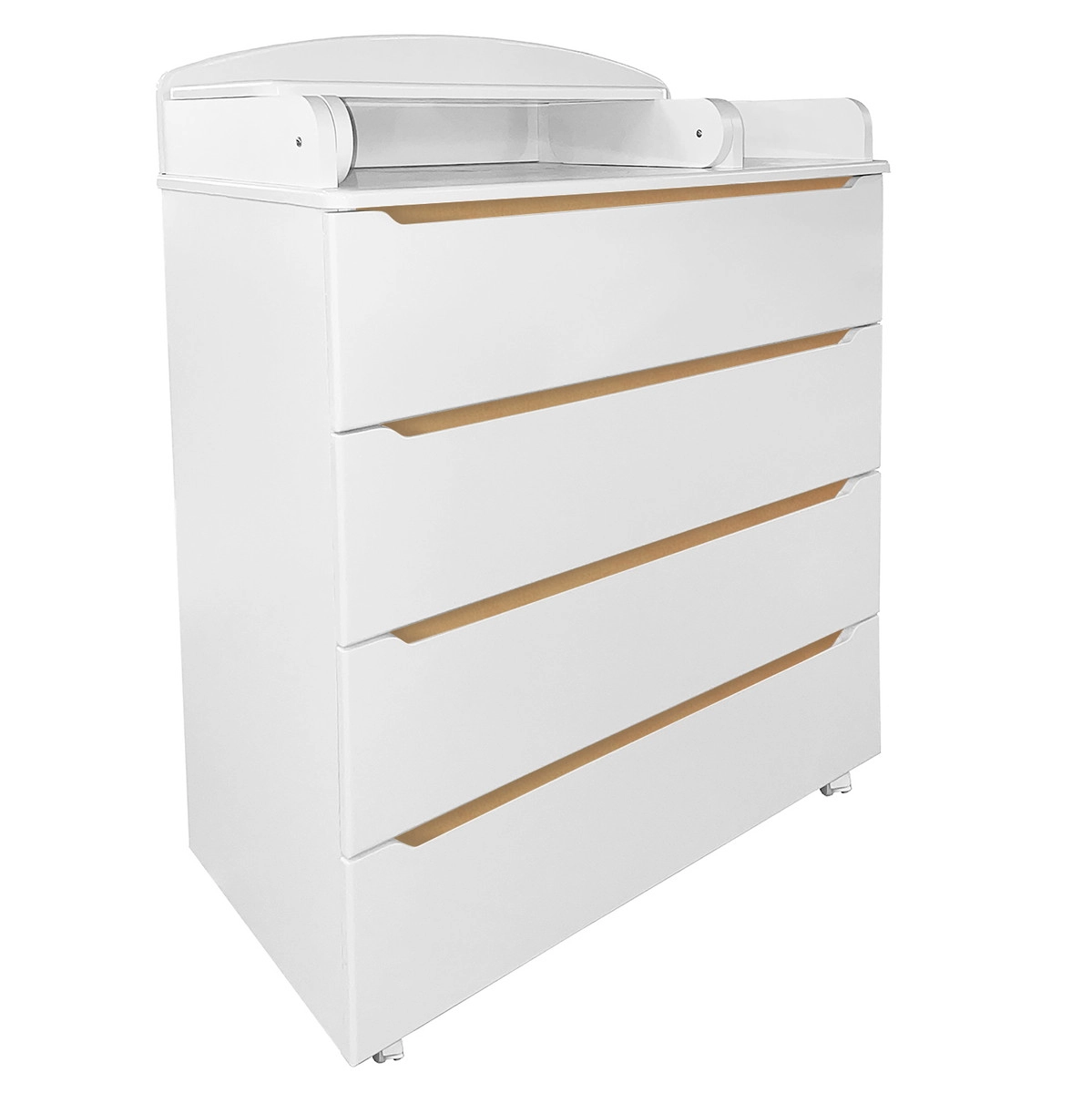 Комод Indigo Style 800/4 с узким пеленальным столиком, МДФ Белый-натуральный p5h3v1s6ajqeo1rre846jtxr39owuglv