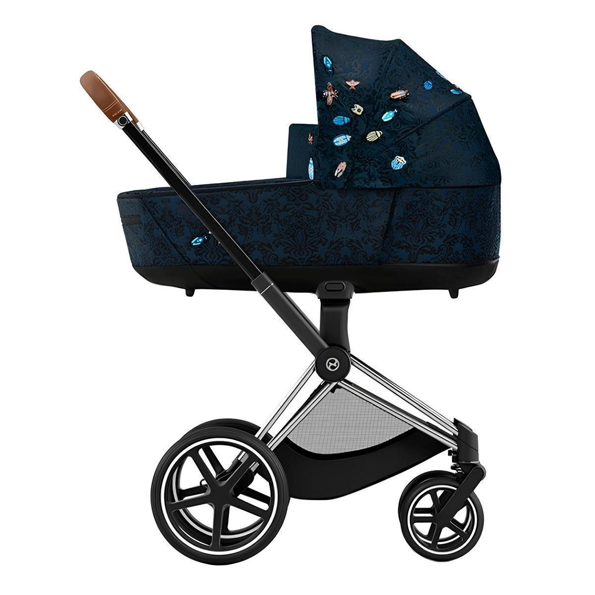 Коляска 2 в 1 Cybex Priam IV (шасси Chrome Brown) Jewels of Nature 6wgifovopntwhyqw6gj0no9ek3ph8o1x