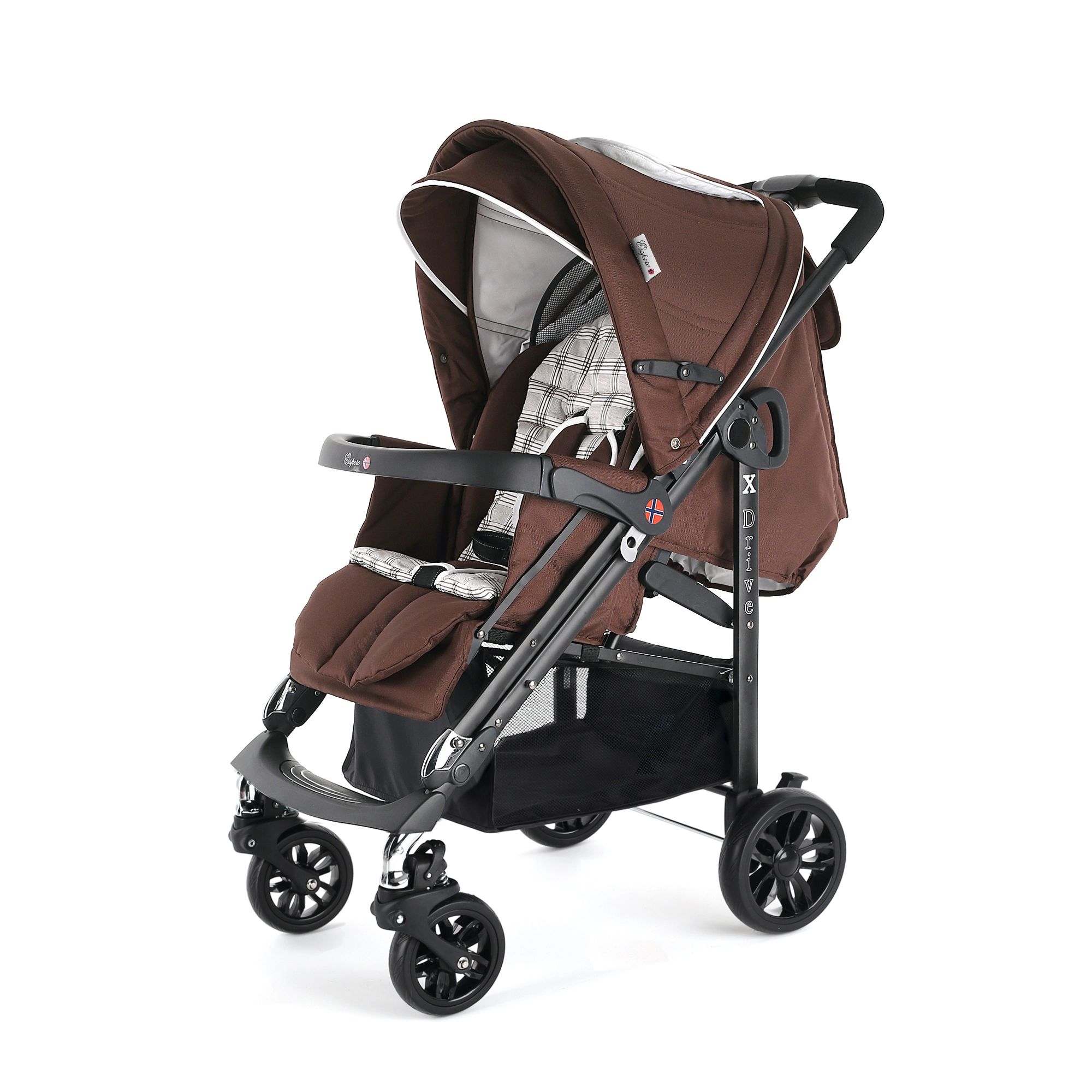 Прогулочная коляска Esspero X-Drive  (Pearl Checker)
