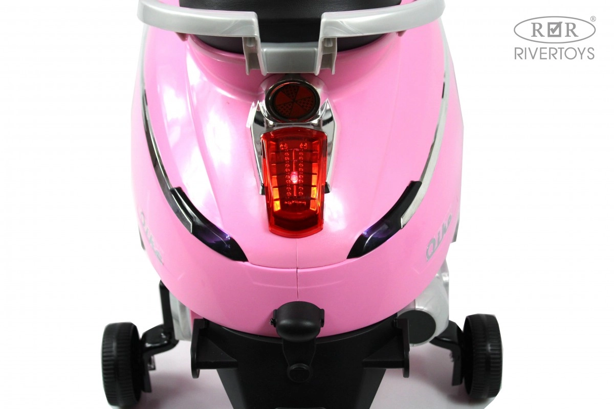 Детский электромотоцикл RiverToys Z222ZZ розовый ki5v6wsf086emy9tcq4ib3o7xs1lcmb4