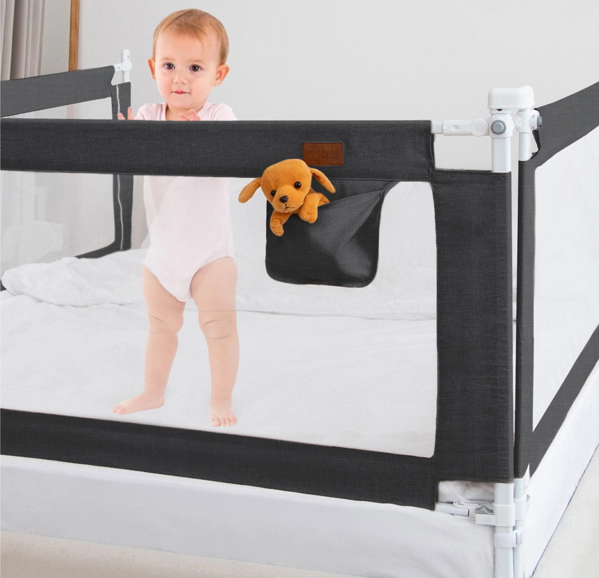 Барьер для кровати AmaroBaby Linear 180 см черный jzxo82yeoavbvv0725rfb8ql2gk5ec1f