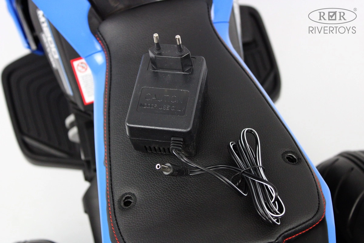 Детский трицикл RiverToys X222XX синий m29cv6f9sm90kfdm2ll4su6v132m8sjf