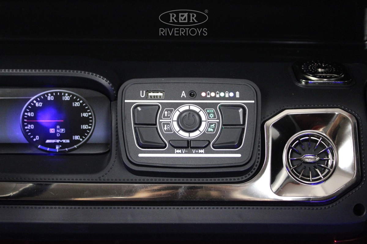 Детский электромобиль RiverToys Mercedes-AMG G63 G111GG красный глянец wbmrj138hydntidq1qemmsze4g8t7uk3