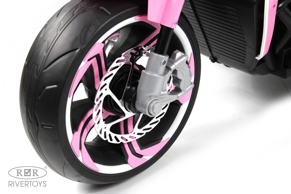 Детский электромотоцикл RiverToys C111MC розовый gocdx3jw4tl1cs69g8l9jpic9yy3arrr