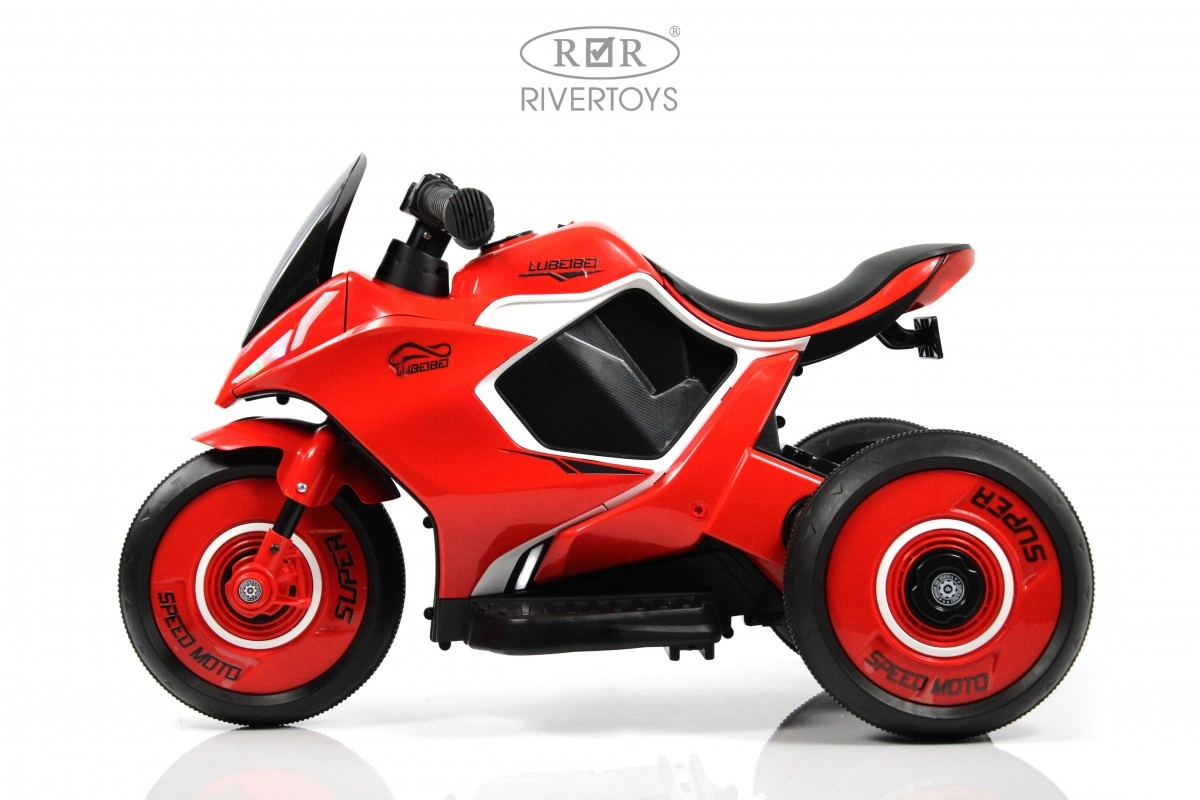 Детский электромотоцикл RiverToys G004GG красный n3wf0xsu326o72wdj9belrnzrd914779