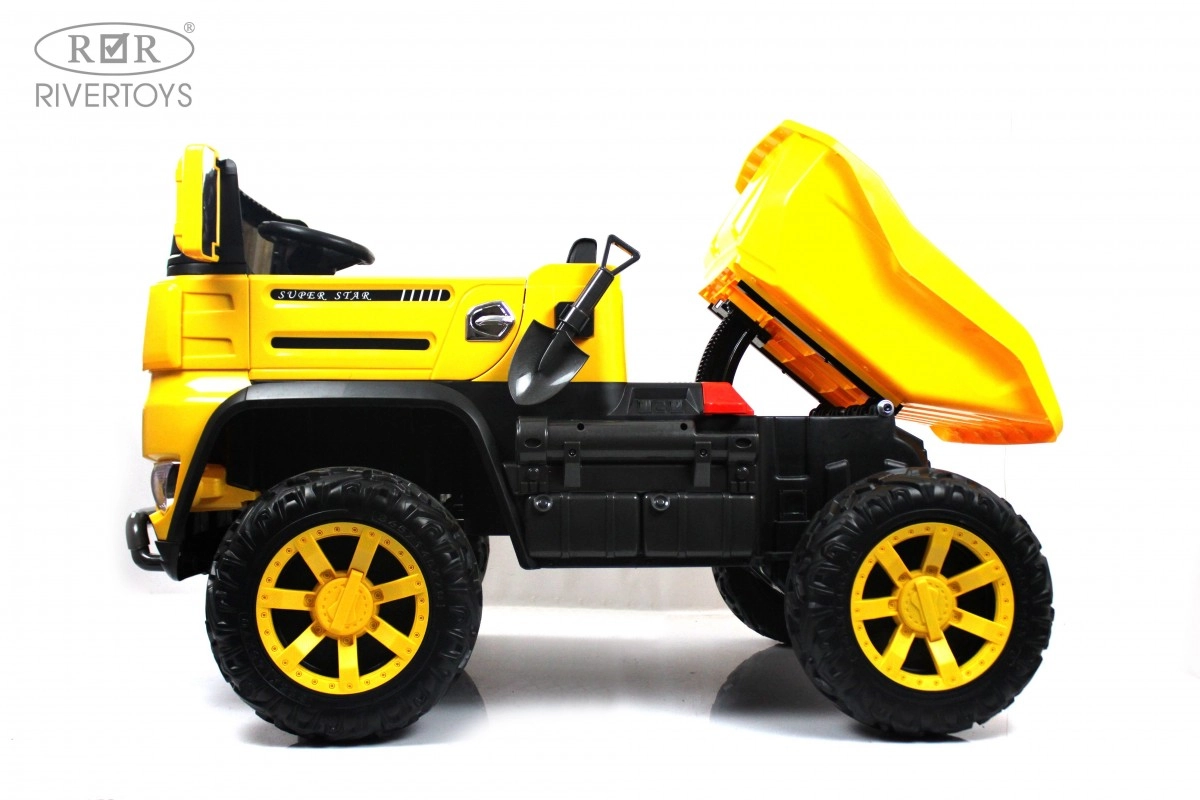 Детский электромобиль RiverToys K777AM желтый hx5z31wsp4gn43hy7t3wbtjdvnvgjjie
