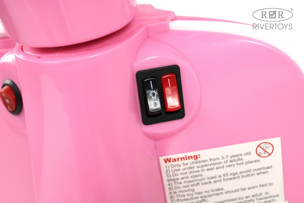Детский электромотоцикл RiverToys A111AA розовый fa503bjl6klw9yvnnap0ntvg3aciwjek