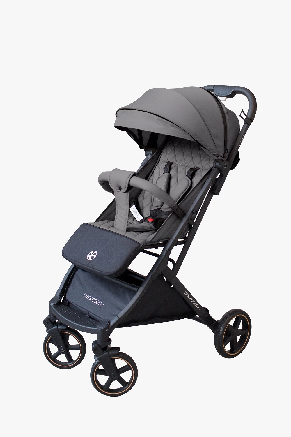 Прогулочная коляска Amarobaby Airy Серый c4d9ea064e4eb526ac2f243a5ecbb39f