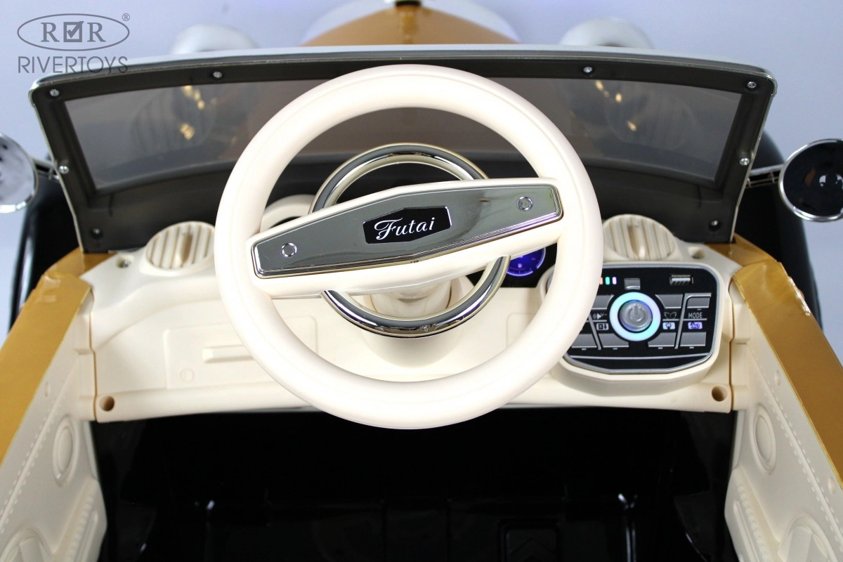 Детский электромобиль RiverToys X005XX черно-золотой uf77jjn43rv2szjxn9mmlmhli7jk7b4u