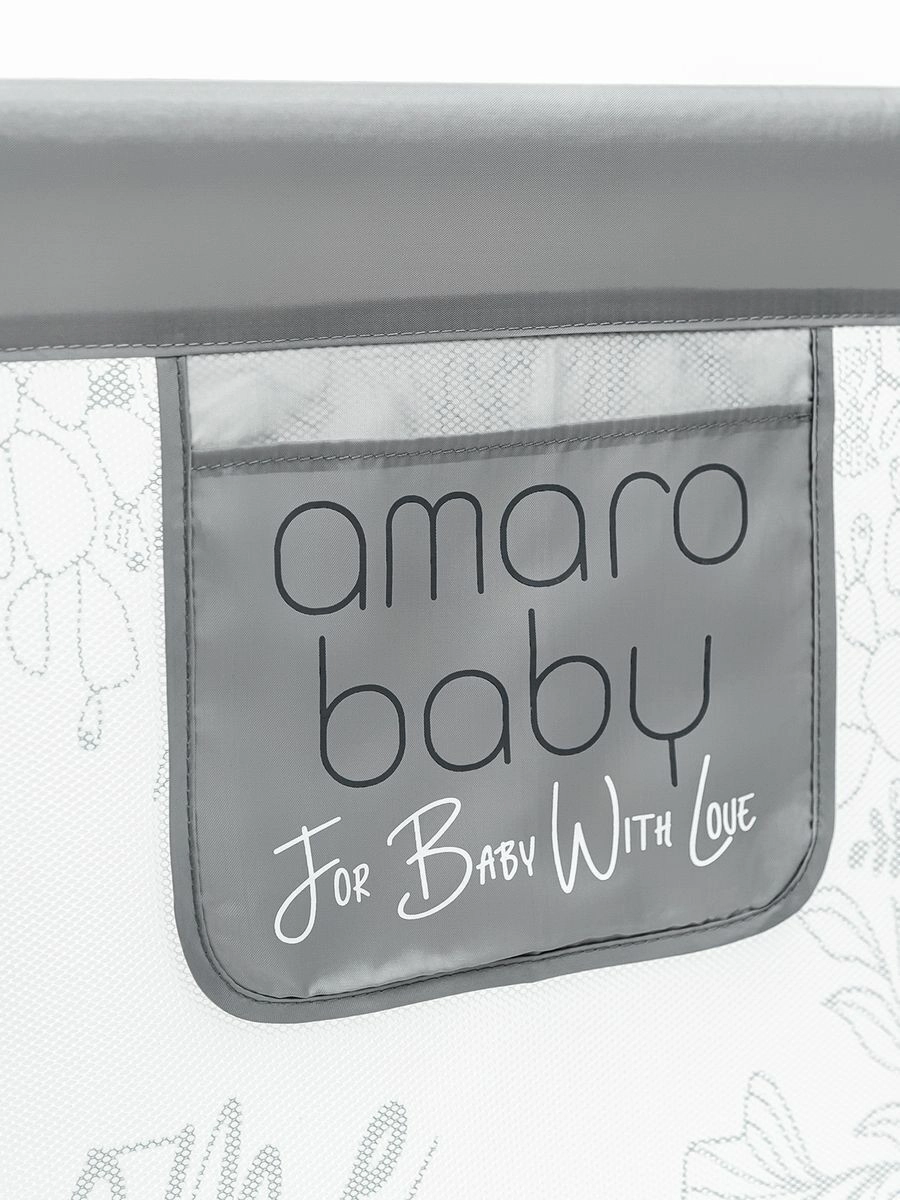 Барьер защитный для кровати Amarobaby Safety of Dreams Серый, 160 см 5pw9tomk1oo3lm3wxl83b809clioozee