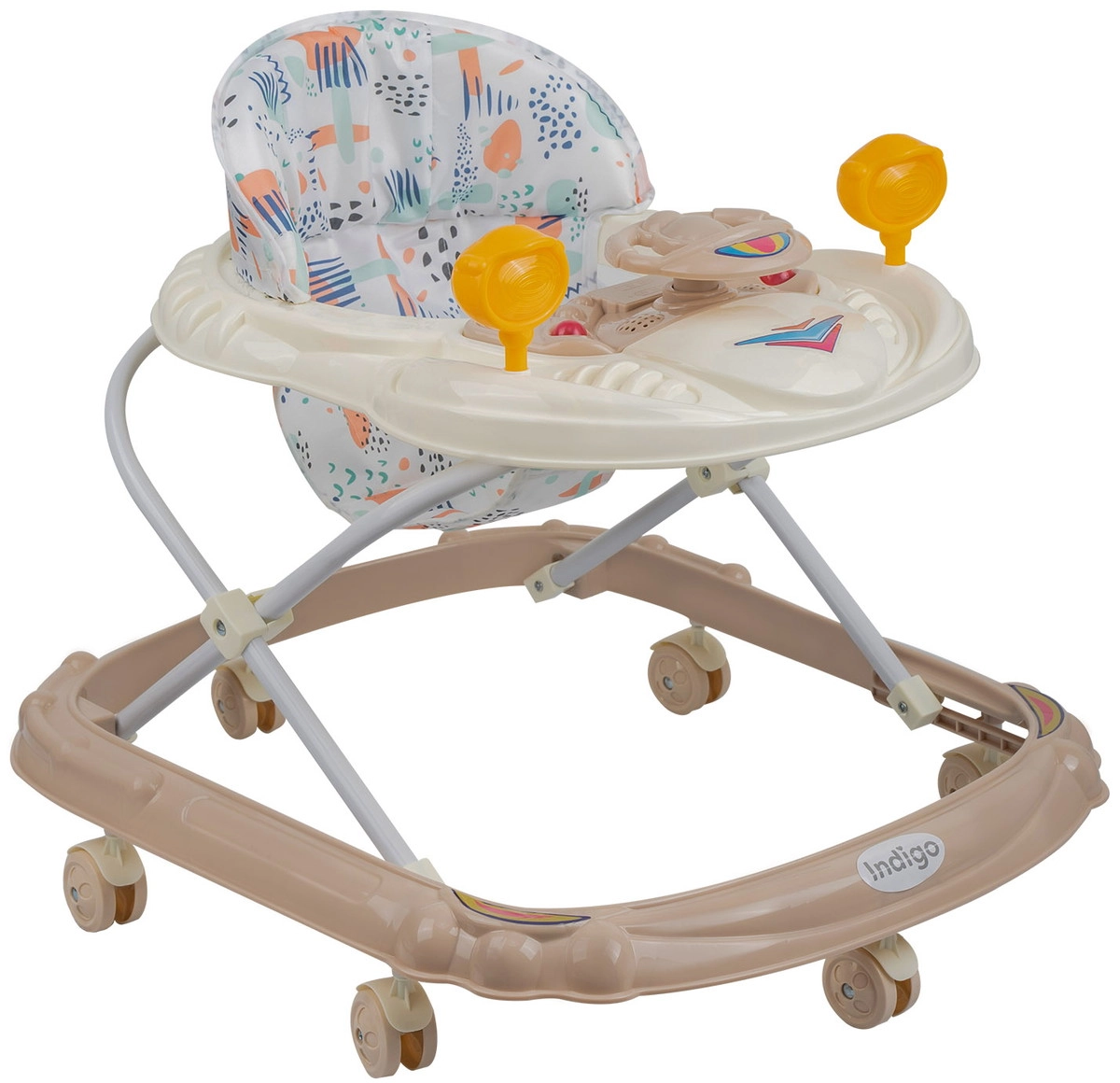Детские ходунки Indigo Drive бежевый fia95oayvcw4zxotub23hawtstxb7431