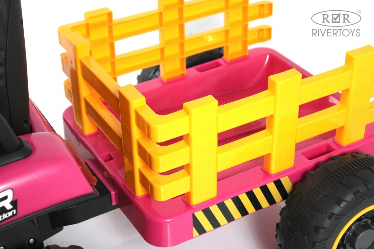 Детский электромобиль RiverToys K111KK розовый ftghnoywle2bacbjwd3ek67pyglxpxc8