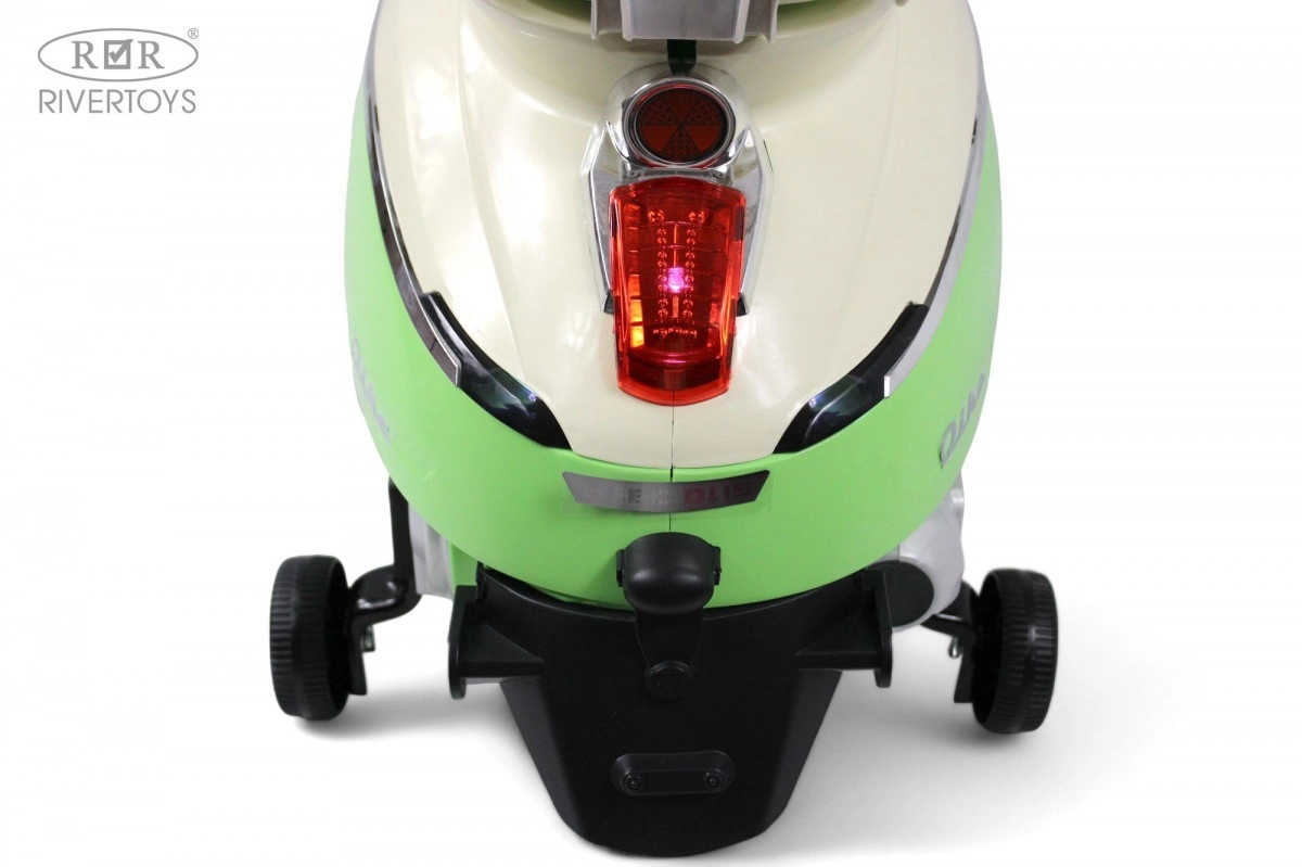Детский электромотоцикл RiverToys Z222ZZ зеленый hhebq9958bgwgkmsxzxk6mlxlydrky07