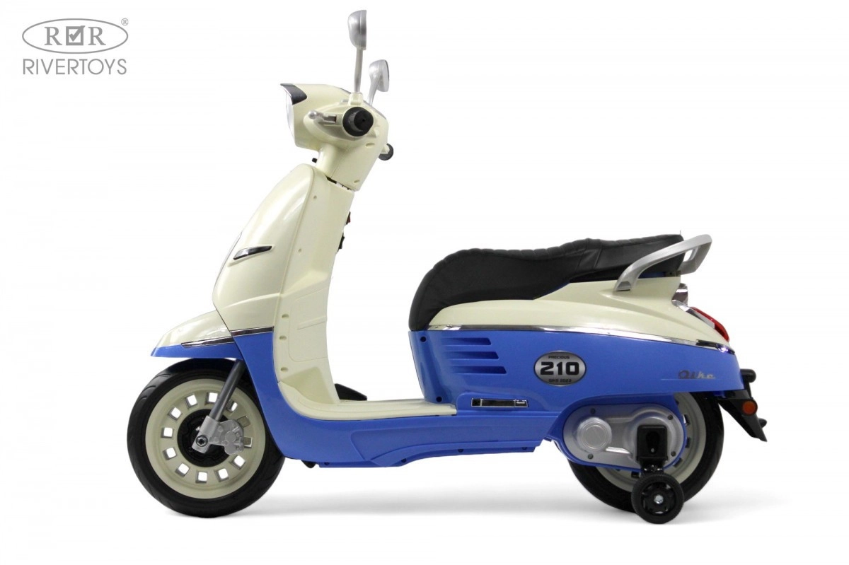 Детский электромотоцикл RiverToys Z222ZZ голубой q82f53gxzva20vu8bev3bkcdub3bijxb