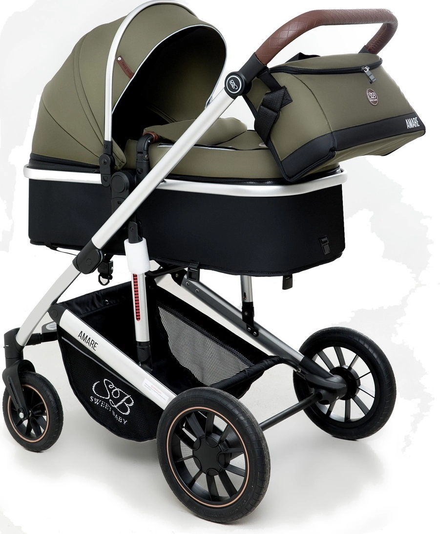 Коляска-трансформер 2 в 1 Sweet Baby Amare Olive xp1wvmiddot1tffex1oqt1mixrl4fz9l