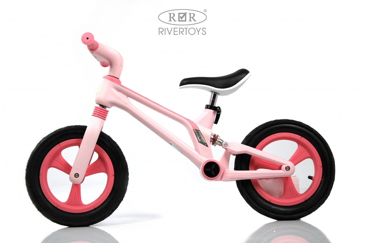Детский беговел RiverToys М002БХ розовый bhbnf6ld7odlk2mtaxgep269lkkv7vaw