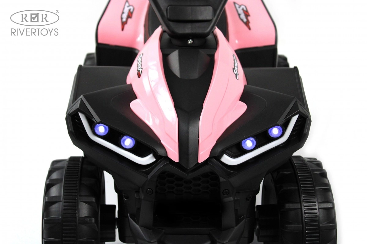 Детский электроквадроцикл RiverToys K004PX розовый 58zkrvdqm9414oaupd46pr1qcntdprcu