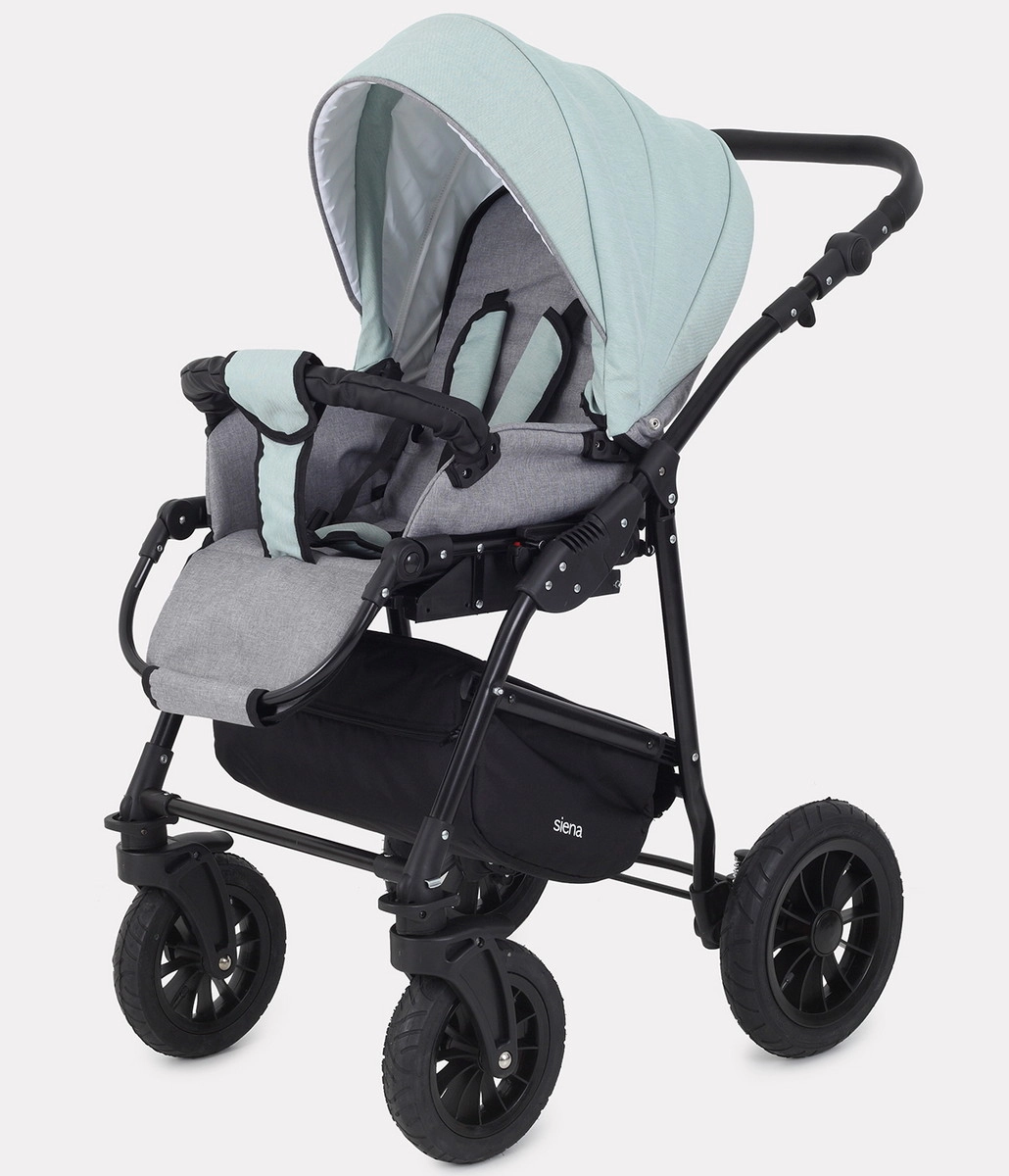 Детская коляска Rant Siena New 2 в 1 10 серый-ментоловый 2sn4lq0d9727b8nzoz7v2cjbzld61h29