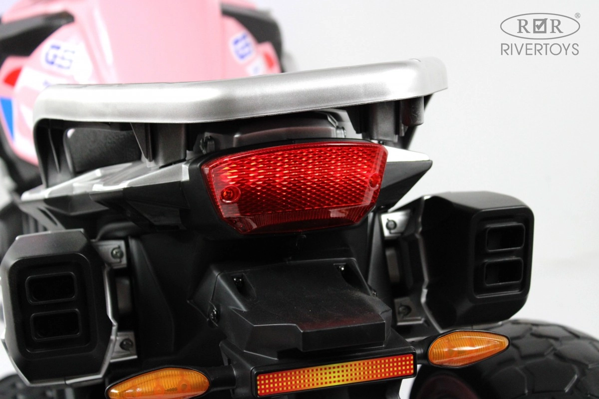 Детский электромотоцикл RiverToys М111БХ розовый z5a266lmwy9s2774nq326dpa4vlfeahc