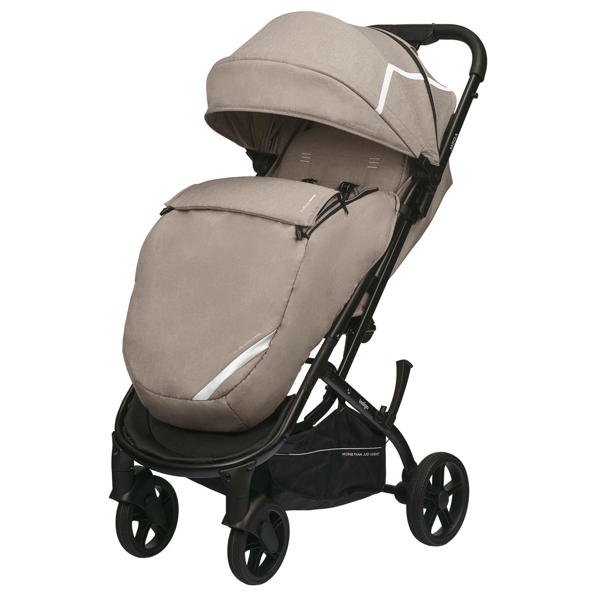 Прогулочная коляска INDIGO MEGA бежевый z3fi1bgeshk952oaq4j6z3juoyz1hcy3