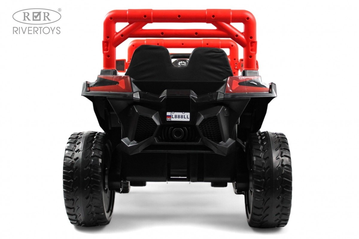 Детский электромобиль RiverToys L888LL красный 41ntb0wme0k2n2qyappr1wpzxl34jhat