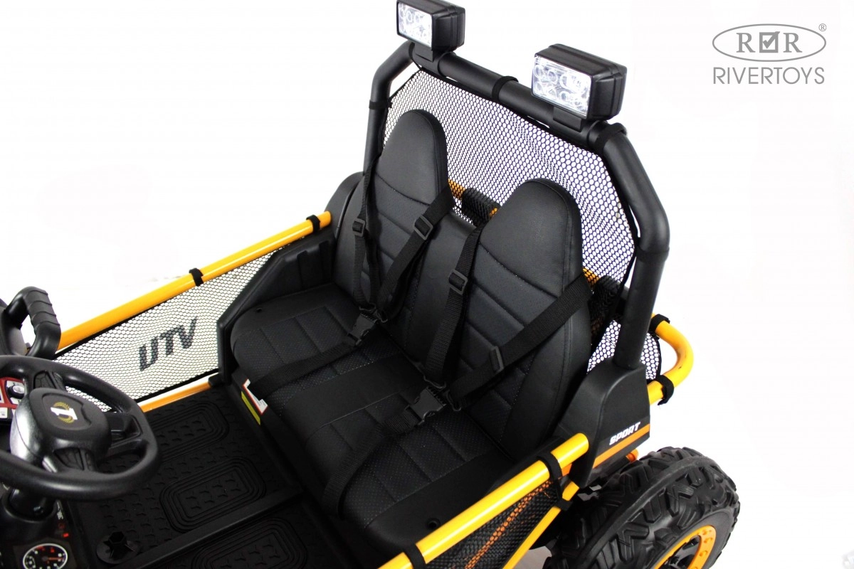 Детский электромобиль RiverToys P555PP оранжевый cug559wyu3tqdv0b94gsrm8xz3kk4ltm