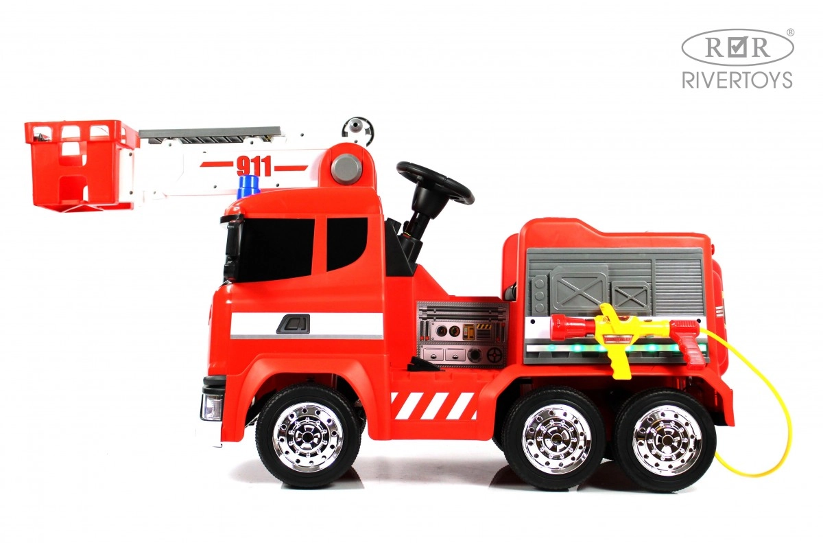 Детский электромобиль RiverToys G001GG красный 8nv80fe1b45fp5q1okkl7ig8n2gbl586