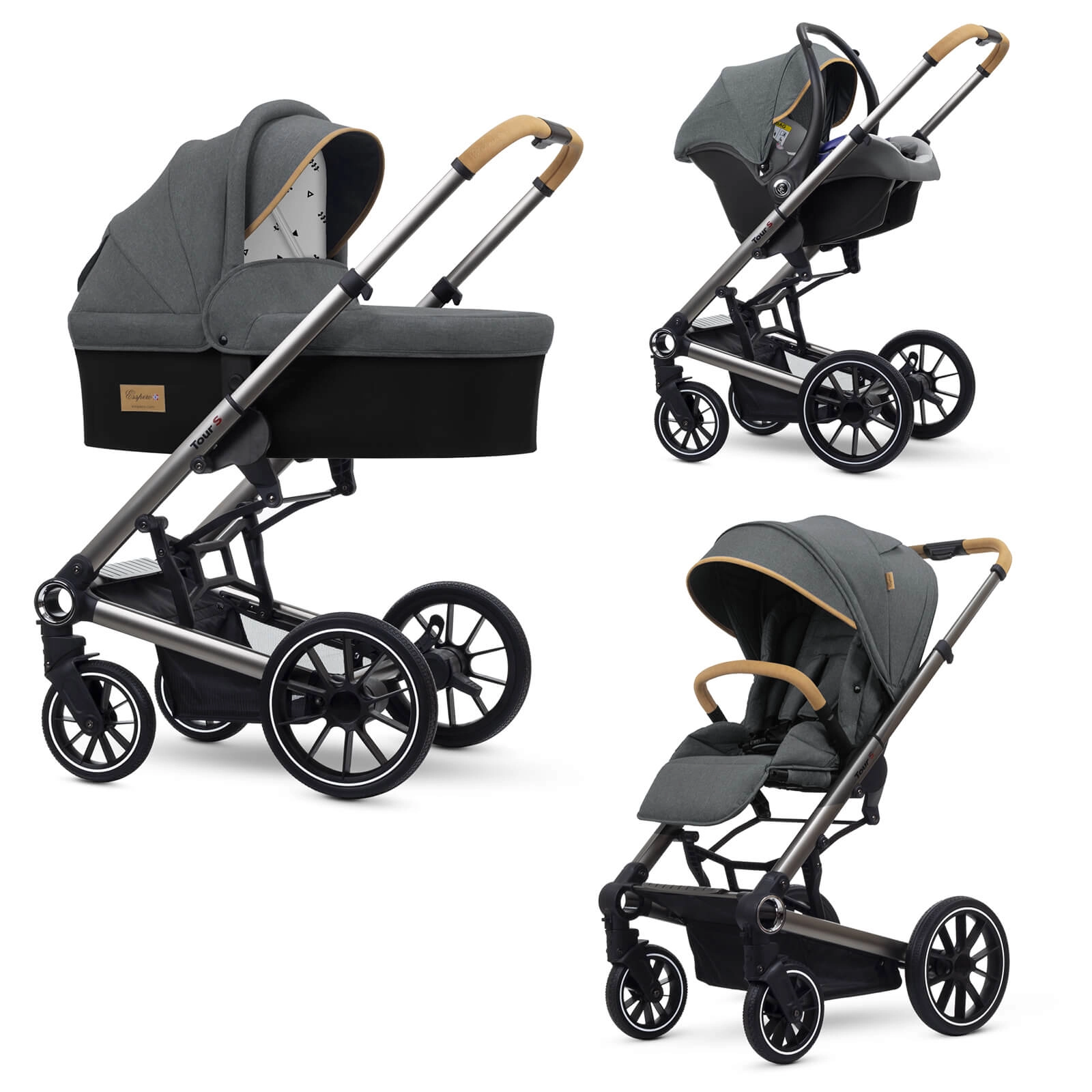 Коляска 3 в 1 Esspero Tour S (Nordic)