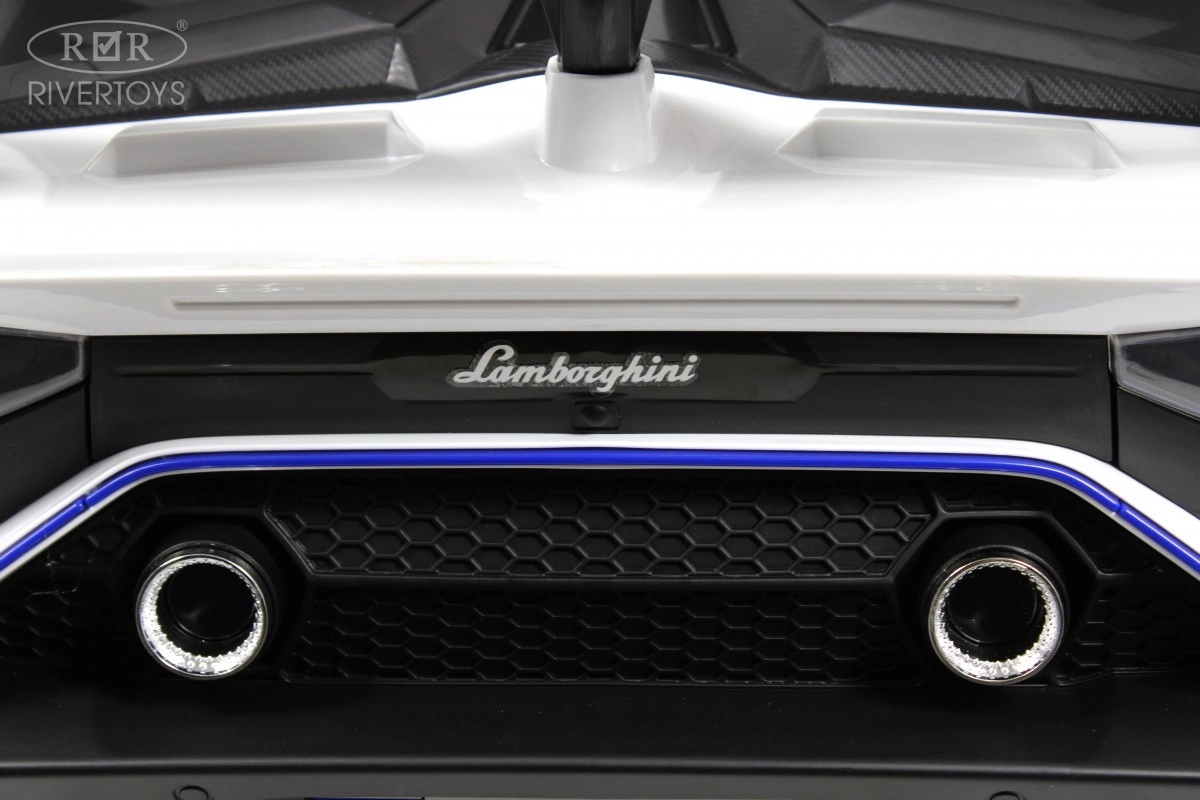 Детский электромобиль RiverToys K999PX белый 58hnj9um8262mls2z003qm5ex09scr2y