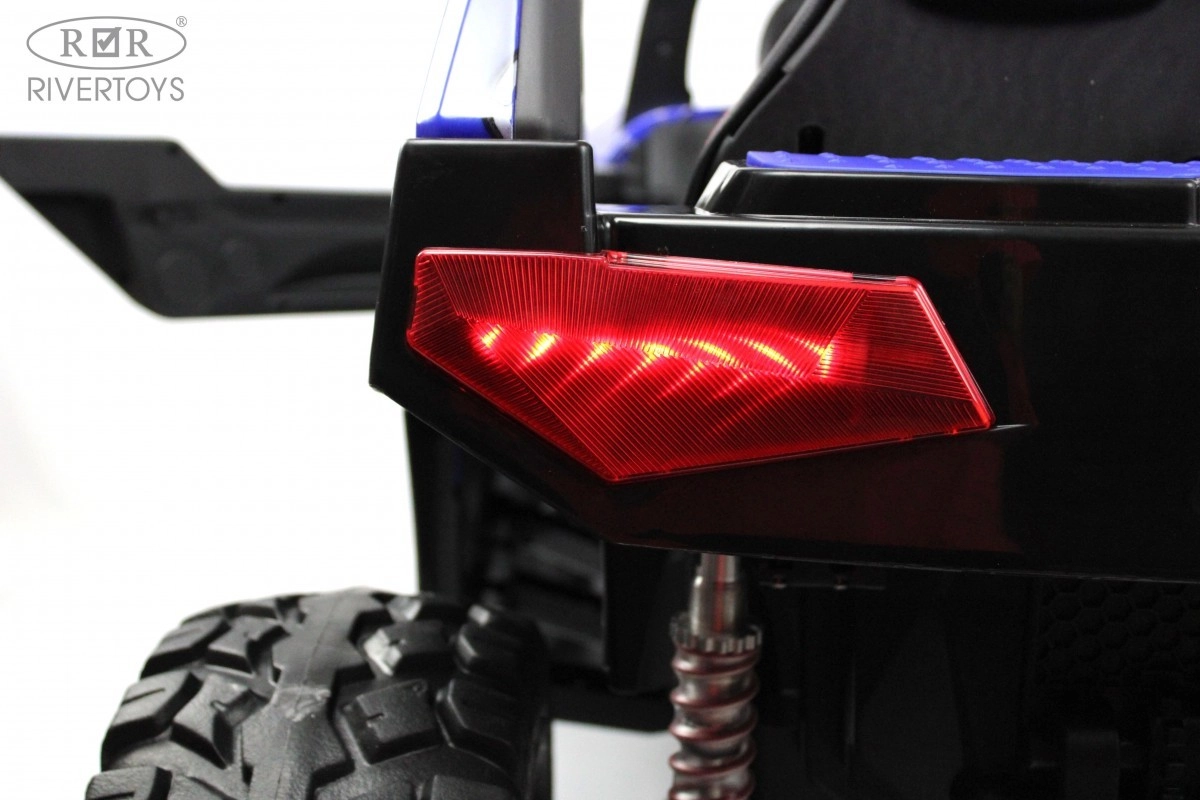 Детский электромобиль RiverToys A707AA LUX 4WD синий Spider d0qpy5w10mb4ua049tzdavcyj5x1555t