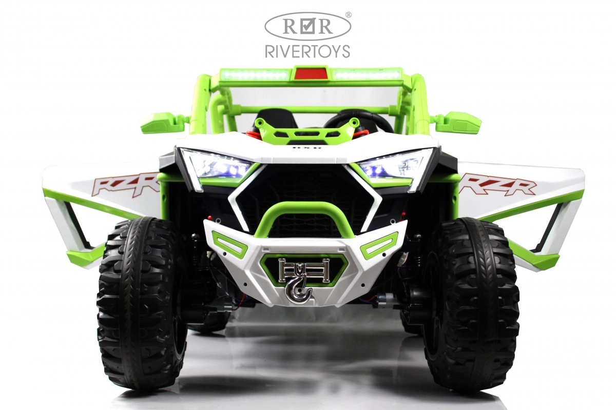 Детский электромобиль RiverToys E001EE зеленый iezqm1n4iu2nhrbqs7vm907nuqgucj12
