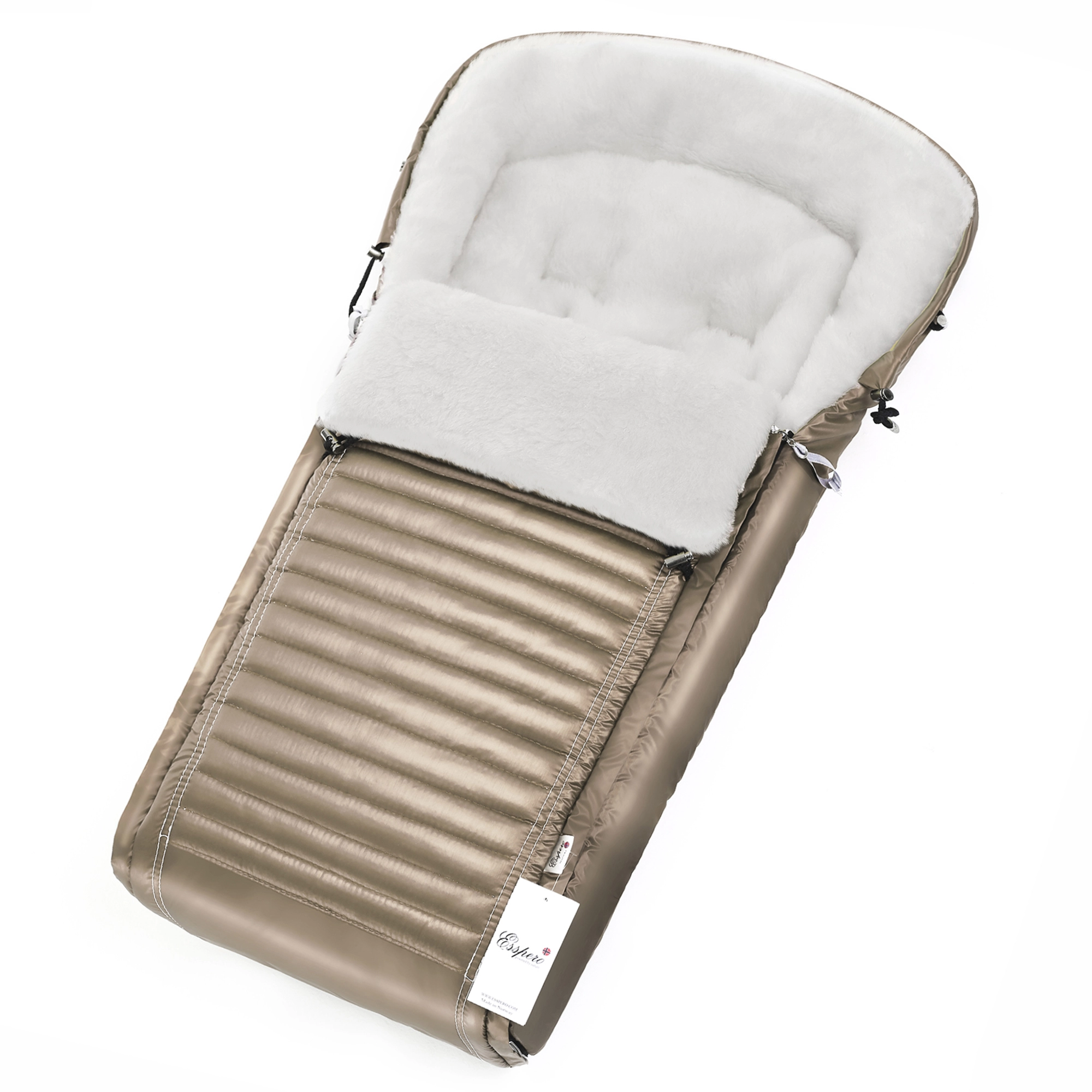 Конверт в коляску Esspero Markus (натуральная 100% шерсть) (Almond)