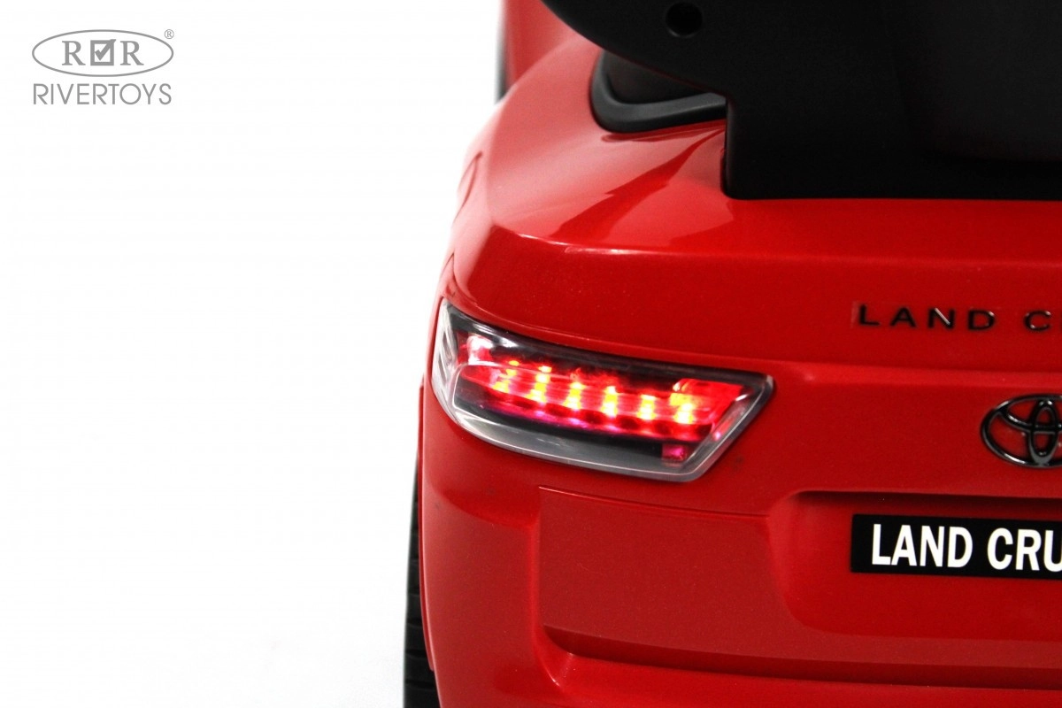 Детский толокар RiverToys Toyota Land Cruiser 300 Z002ZZ-C красный ac9ksoucxhq8fhmkiv40swak67au4705
