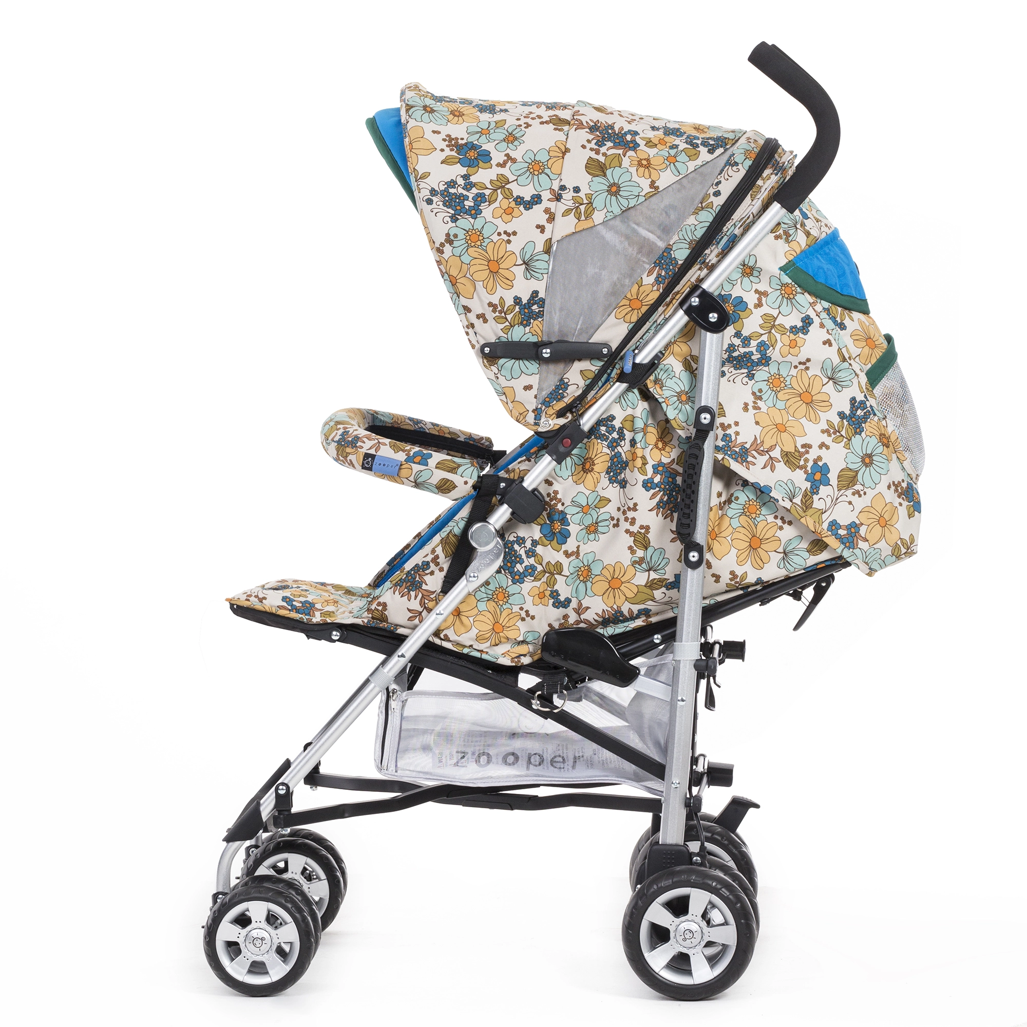 Коляска-трость Zooper Twist Flowers + Kit - Mountian Flowers6