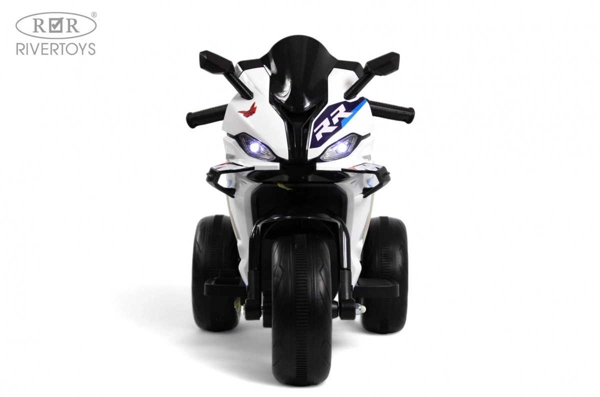 Детский электротрицикл RiverToys K002PX-A белый 0vj6caggm1ggeyrb2ts16cc70p1t1ctf
