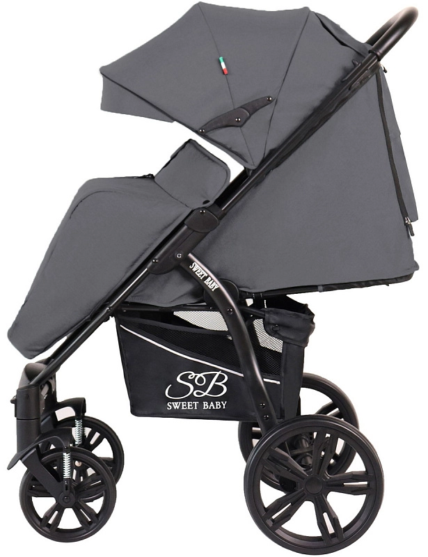 Прогулочная коляска Sweet Baby Carisma Grey14