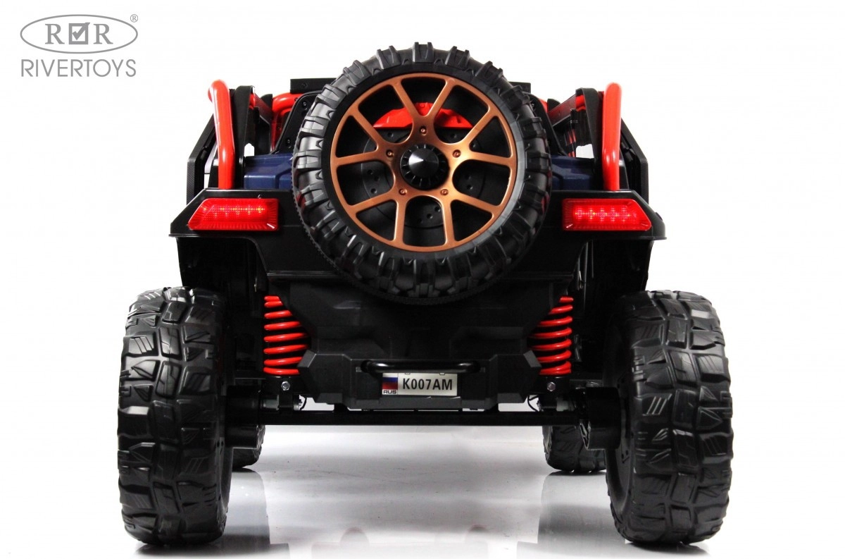 Детский электромобиль RiverToys K007AM черный 2b1mky7aena8mgjyw1e7r31t2n95vpij