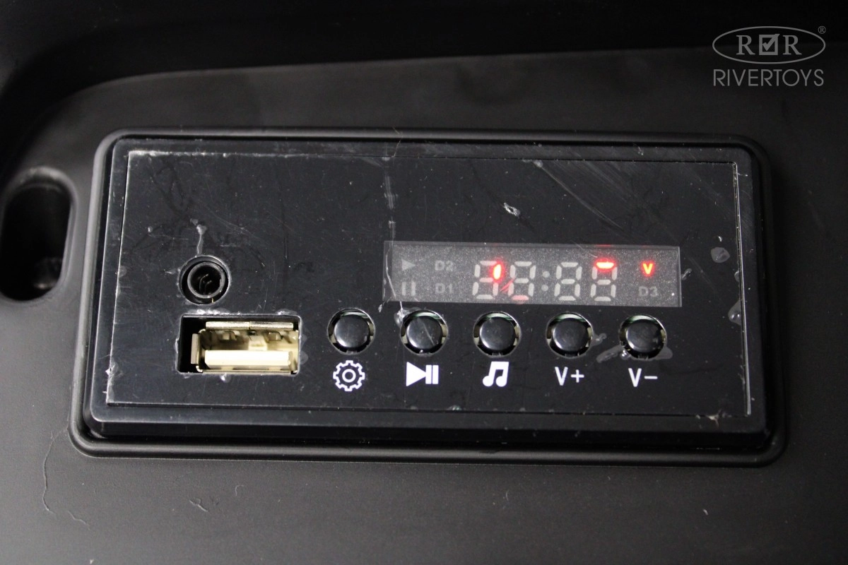 Детский электромобиль RiverToys Mercedes-Benz Unimog Concept P555BP Черный глянец n454p0p9upznwl2cq4kt9gwus1edueo7