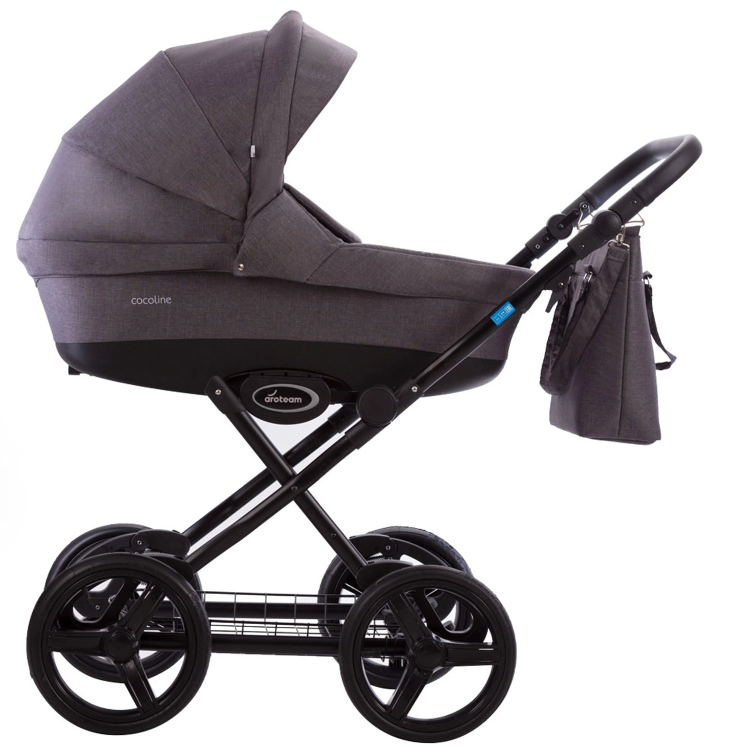 Коляска 2в1 AroTeam COCOLINE  графит 108132963-kolyaska-2v1-aroteam-cocoline--grafit
