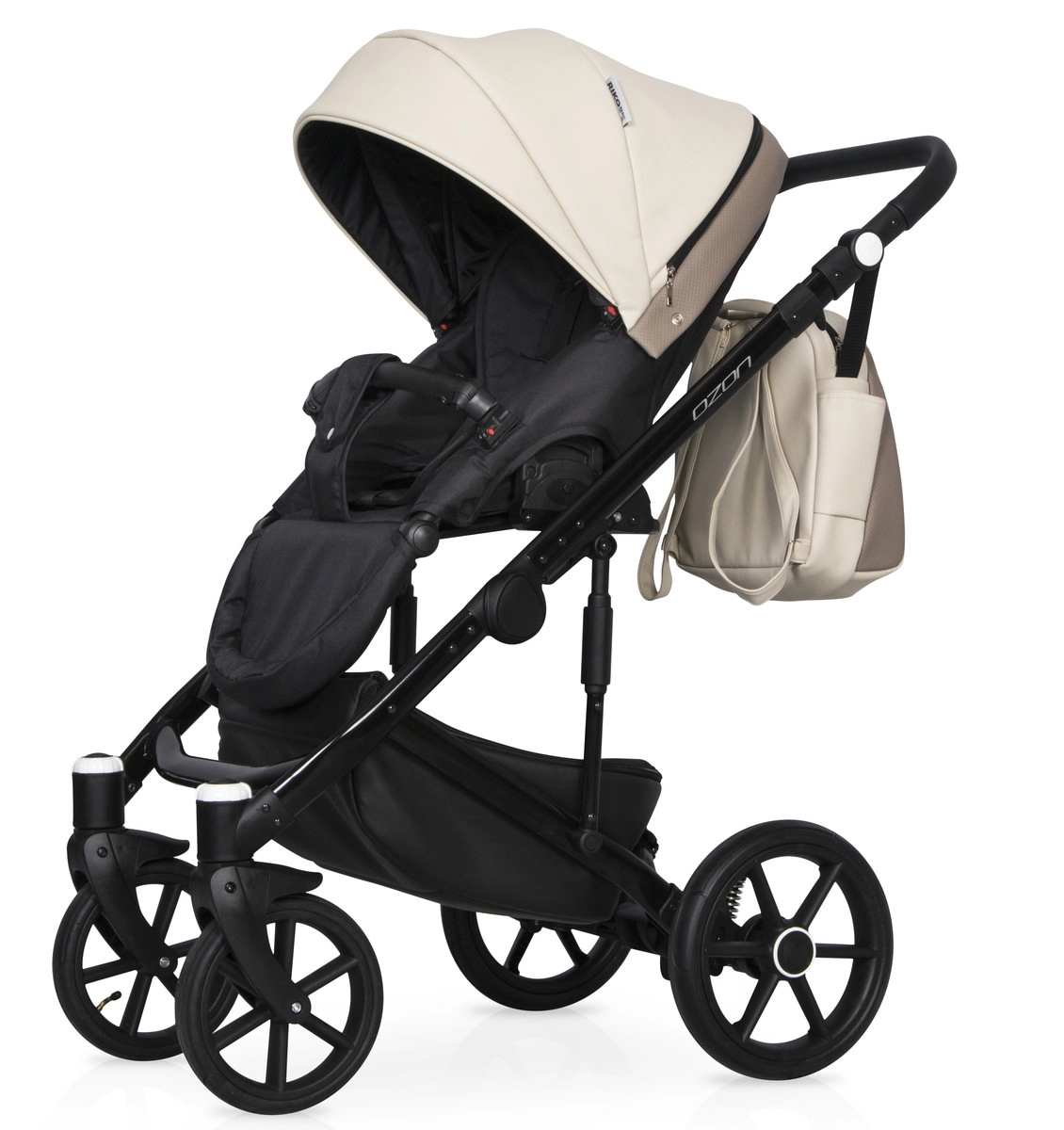 Коляска 3 в 1 RIKO BASIC OZON Ecco 25 слоновая кость-бежевый xmx60e2r4d82pw7ncj6qjulur2sgnyoj