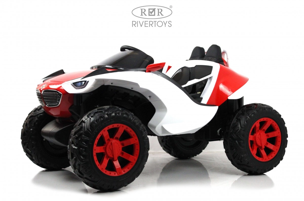 Детский электромобиль RiverToys K888AM красный 7hvhkmtuj39diznkc9672gsi9ifruasu