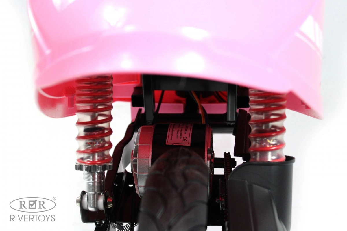 Детский электромотоцикл RiverToys A111AA розовый hsi6bhwfcqlnanvm9ks4emt3m5xgvlvl