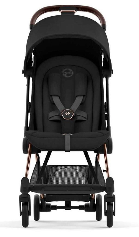 Прогулочная коляска Cybex Coya Sepia Black с дождевиком и бампером доп2
