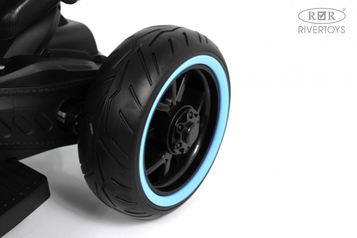 Детский электромотоцикл RiverToys C005MC синий od2nwwunhw7vbvk2smz18g4o5u6ke7il